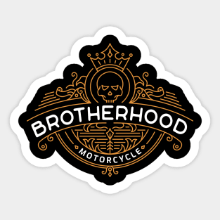 Brotherhood Motorcycle 2 Sticker